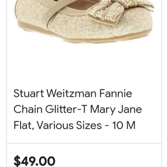 Stuart Weitzman champagne gold flats - Picture 6 of 6